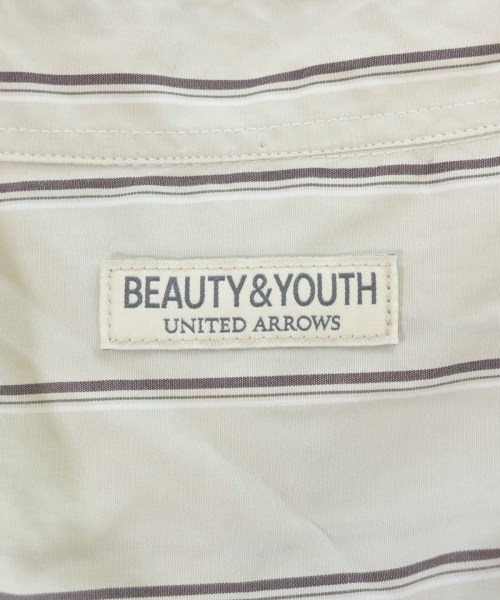 BEAUTY&YOUTH UNITED ARROWS（ビューティーアンドユースユナイテッドアローズ）カジュアルシャツ ベージュ サイズ:L メンズ/2200683571103