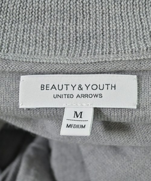 BEAUTY&YOUTH UNITED ARROWS（ビューティーアンドユースユナイテッドアローズ）ニット・セーター グレー サイズ:M メンズ/2200683186017