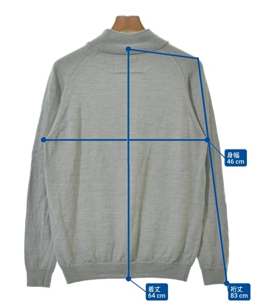 BEAUTY&YOUTH UNITED ARROWS（ビューティーアンドユースユナイテッドアローズ）ニット・セーター グレー サイズ:M メンズ/2200683186017