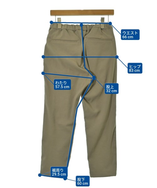 BEAUTY&YOUTH UNITED ARROWS（ビューティーアンドユースユナイテッドアローズ）スラックス ベージュ サイズ:S メンズ/2200688627027
