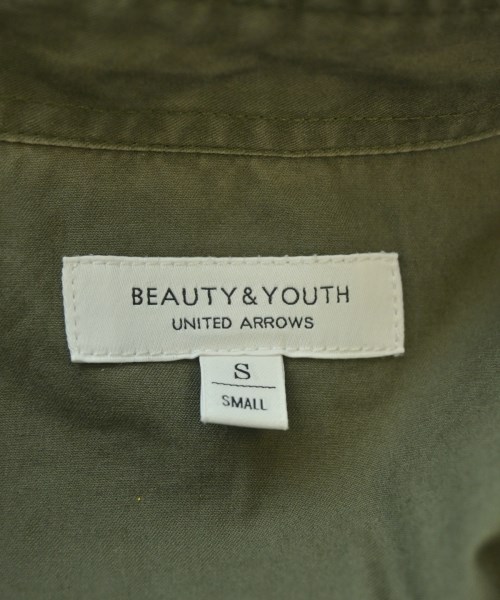 BEAUTY&YOUTH UNITED ARROWS（ビューティーアンドユースユナイテッドアローズ）カジュアルシャツ カーキ サイズ:S メンズ/2200682716062