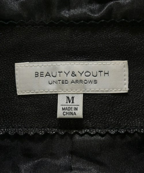 BEAUTY&YOUTH UNITED ARROWS（ビューティーアンドユースユナイテッドアローズ）ライダース 黒 サイズ:M メンズ/2200688062026
