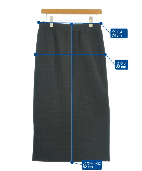 ADORE（アドーア）ロング・マキシ丈スカート 黒 サイズ:38(M位) レディース/2200621419726