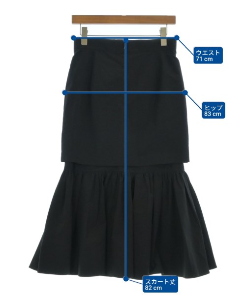 ADORE（アドーア）ロング・マキシ丈スカート 黒 サイズ:38(M位) レディース/2200640109042