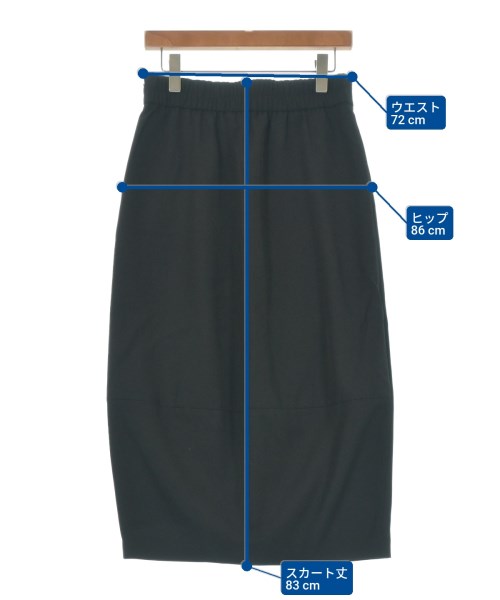 ADORE（アドーア）ひざ丈スカート 黒 サイズ:38(M位) レディース/2200627000096