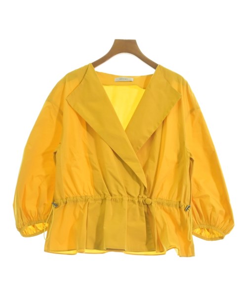 ADORE(アドーア)ブラウス 黄 サイズ:38(M位)/2200630065044