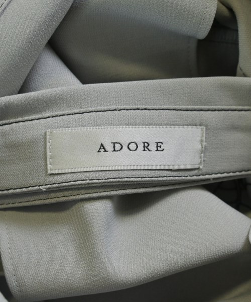 ADORE（アドーア）シャツワンピース グレー サイズ:38(M位) レディース/2200642723123