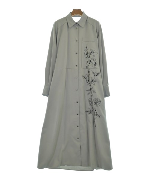 ADORE(アドーア)シャツワンピース グレー サイズ:38(M位)/2200642723130