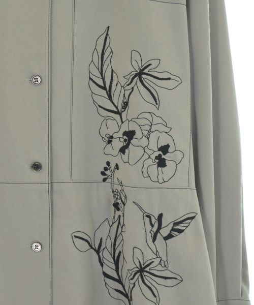 ADORE（アドーア）シャツワンピース グレー サイズ:38(M位) レディース/2200642723130