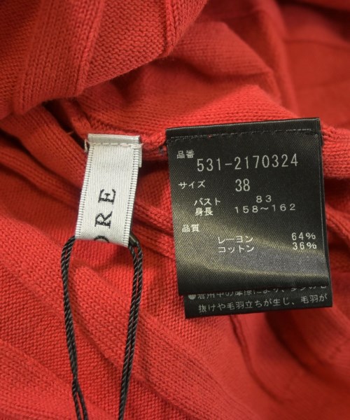 ADORE（アドーア）ニット・セーター 赤 サイズ:38(M位) レディース/2200642724533