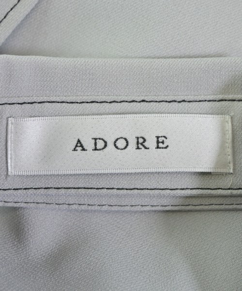 ADORE（アドーア）シャツワンピース グレー サイズ:38(M位) レディース/2200642725486