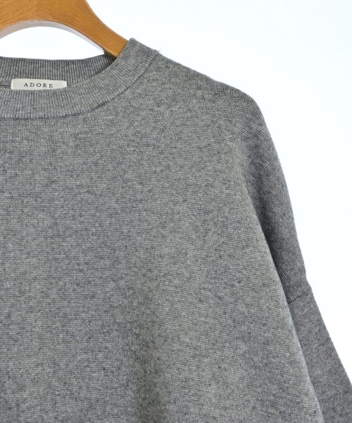 ADORE（アドーア）ニット・セーター グレー サイズ:38(M位) レディース/2200643517097
