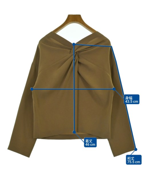 ADORE（アドーア）カジュアルシャツ ベージュ サイズ:38(M位) レディース/2200626759087