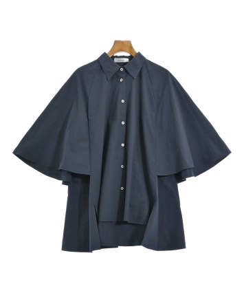 その他 ソノタ カジュアルシャツ -(M位) 紺 【古着】【中古】 古着通販 XL☆古着 長袖 シャツ メンズ 大きいサイズ 紺