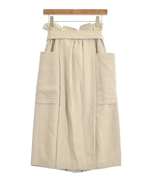 ADORE（アドーア）ロング・マキシ丈スカート ベージュ サイズ:36(S位) レディース/2200612801080