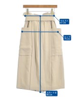 ADORE（アドーア）ロング・マキシ丈スカート ベージュ サイズ:36(S位) レディース/2200612801080