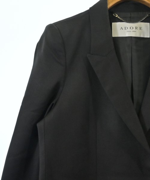 ADORE（アドーア）テーラードジャケット 黒 サイズ:36(S位) レディース/2200625845019