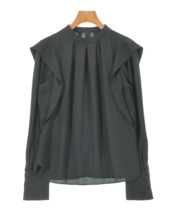 ADORE アドーア　38 ゆったり　長袖ブラウス ボタン袖 ポリエステル ADORE アドーア 38 ゆったり 長袖ブラウス ボタン袖 ポリエステル