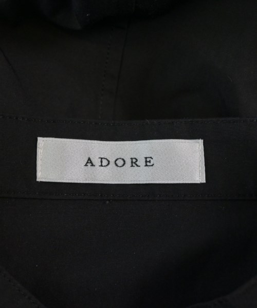 ADORE（アドーア）カジュアルシャツ 黒 サイズ:38(M位) レディース/2200628248053