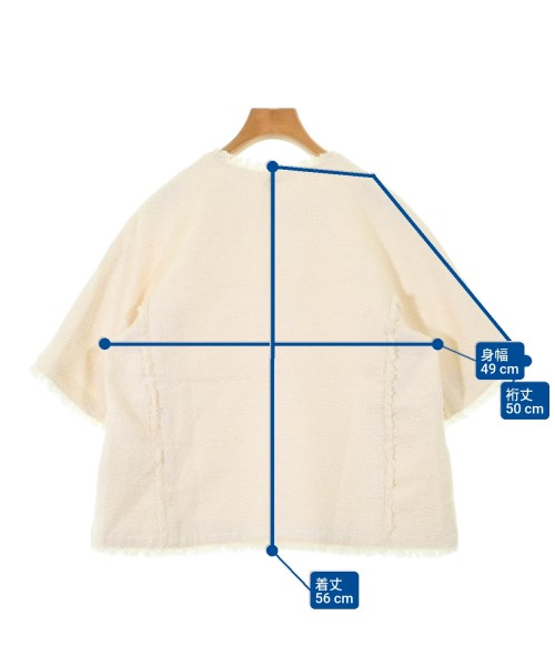 ADORE（アドーア）ブラウス 白 サイズ:38(M位) レディース/2200628962058