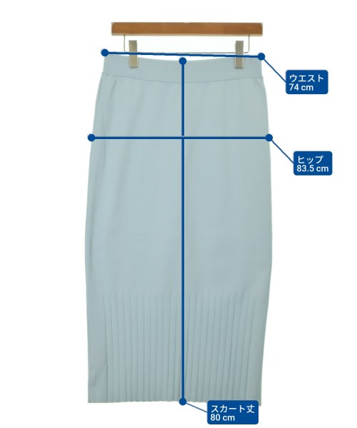 ADORE（アドーア）ロング・マキシ丈スカート 青 サイズ:38(M位) レディース/2200628962157