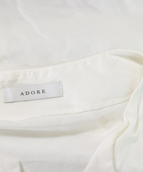 ADORE（アドーア）ブラウス 白 サイズ:38(M位) レディース/2200619548063