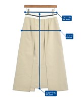 ADORE（アドーア）ロング・マキシ丈スカート ベージュ サイズ:36(S位) レディース/2200621272017