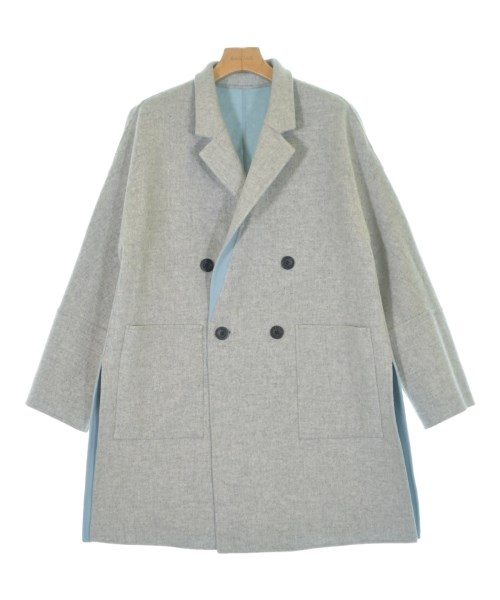 ADORE（アドーア）チェスターコート 青 サイズ:38(M位) レディース/2200621398014