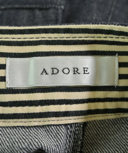 ADORE（アドーア）デニムパンツ 紺 サイズ:36(S位) レディース/2200634166082