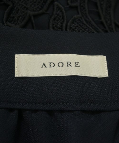 ADORE（アドーア）ロング・マキシ丈スカート 紺 サイズ:36(S位) レディース/2200612257023