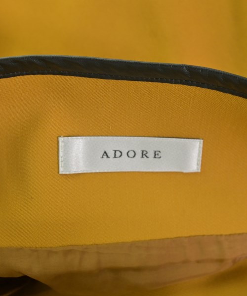 ADORE（アドーア）ロング・マキシ丈スカート 黄 サイズ:38(M位) レディース/2200677634081