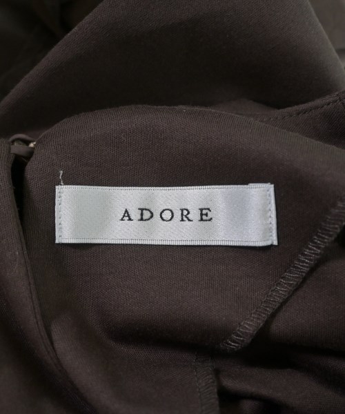 ADORE（アドーア）ブラウス 茶 サイズ:38(M位) レディース/2200689506055