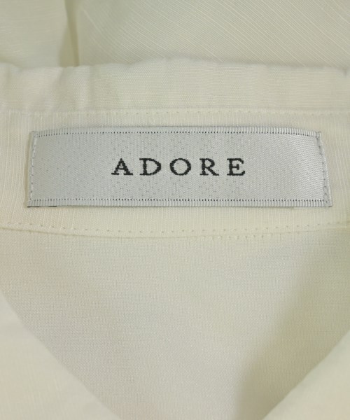 ADORE（アドーア）カジュアルシャツ 白 サイズ:38(M位) メンズ/2200695328016