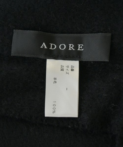 ADORE（アドーア）ストール 黒 サイズ:- レディース/2200696777158