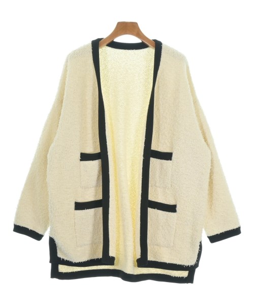 ADORE(アドーア)ノーカラージャケット 白 サイズ:38(M位)/2200651720021