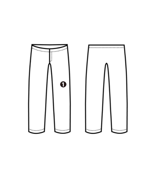 ADORE（アドーア）スラックス グレー サイズ:36(S位) レディース/2200656196036