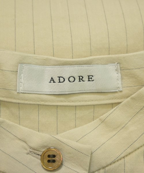 ADORE（アドーア）シャツワンピース ベージュ サイズ:38(M位) レディース/2200646645117