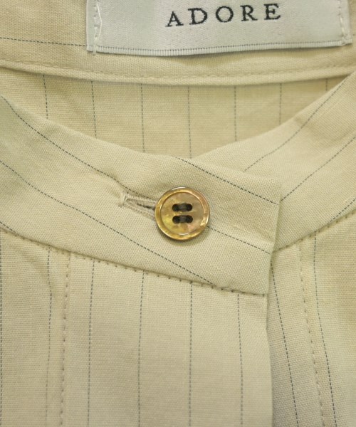 ADORE（アドーア）シャツワンピース ベージュ サイズ:38(M位) レディース/2200646645117