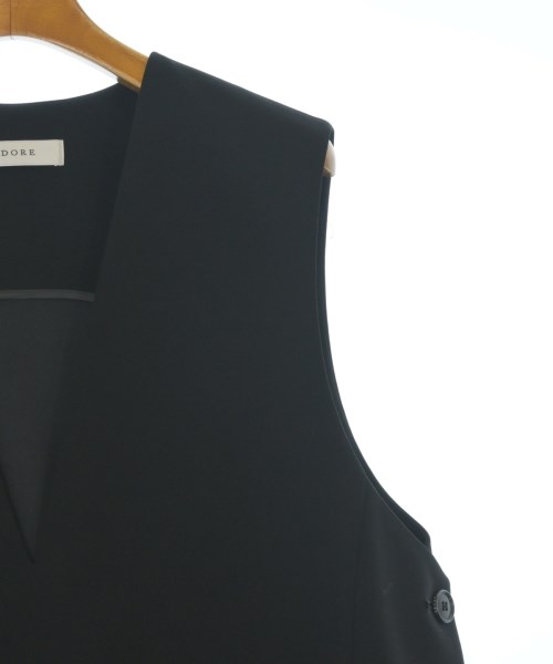 ADORE（アドーア）ベスト 黒 サイズ:38(M位) レディース/2200646645162