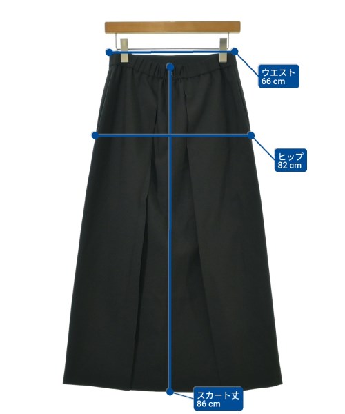 ADORE（アドーア）ロング・マキシ丈スカート 黒 サイズ:38(M位) レディース/2200646645223