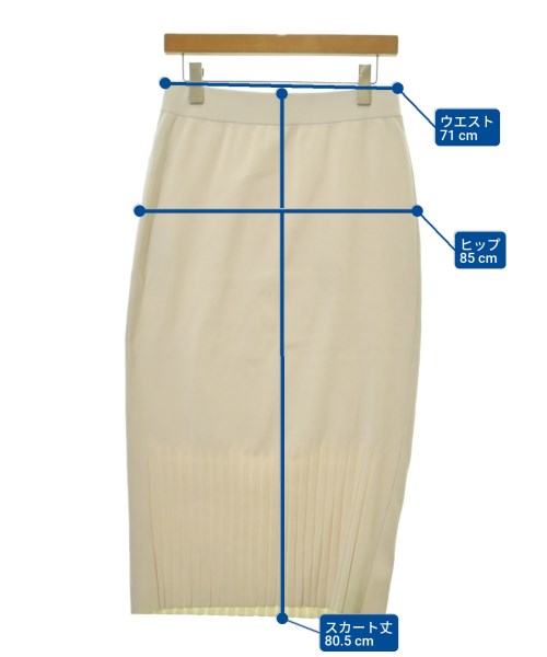 ADORE（アドーア）ロング・マキシ丈スカート ベージュ サイズ:38(M位) レディース/2200657832124