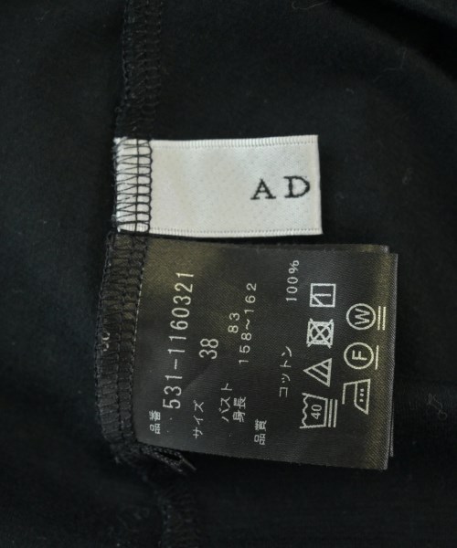 ADORE（アドーア）Tシャツ・カットソー 黒 サイズ:38(M位) レディース/2200657218027