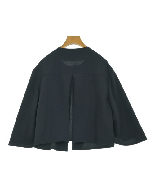 ADORE（アドーア）ノーカラージャケット 紺 サイズ:36(S位) レディース/2200660473048