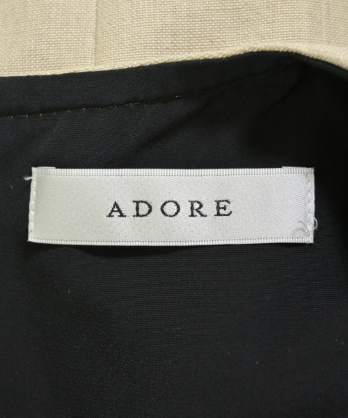 ADORE（アドーア）オールインワン/サロペット ベージュ サイズ:36(S位) レディース/2200711300026