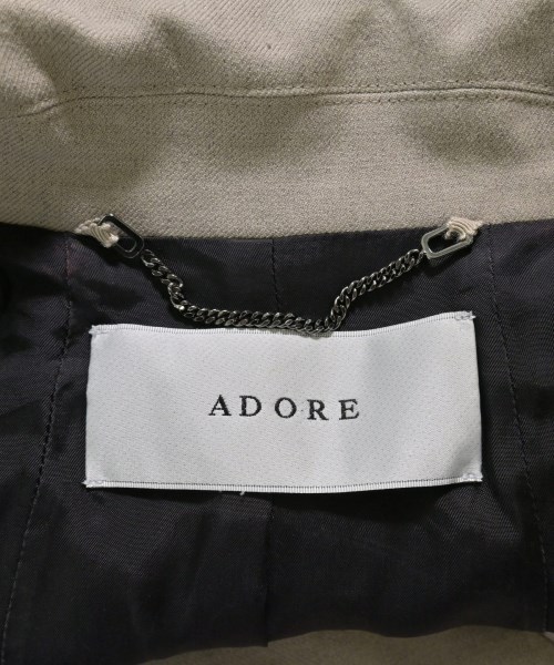 ADORE（アドーア）チェスターコート ベージュ サイズ:36(S位) レディース/2200713080025