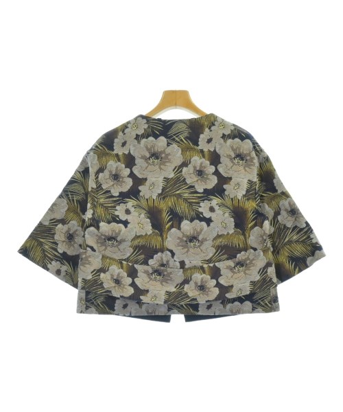 ADORE（アドーア）ノーカラージャケット 紺 サイズ:38(M位) レディース/2200632288113