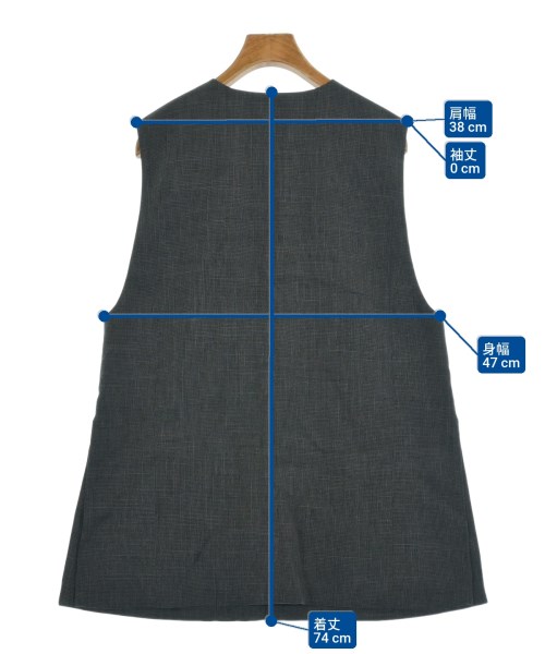 ADORE（アドーア）カジュアルシャツ グレー サイズ:36(S位) レディース/2200646933061