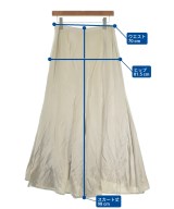 ADORE（アドーア）ロング・マキシ丈スカート 白 サイズ:38(M位) レディース/2200641637032