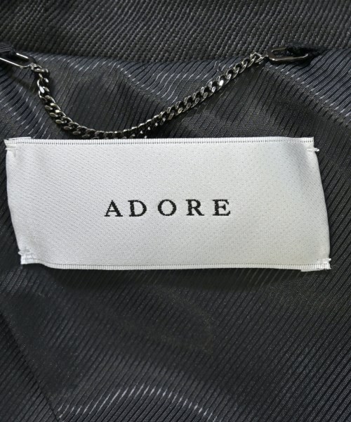 ADORE（アドーア）テーラードジャケット 黒 サイズ:38(M位) レディース/2200641895012
