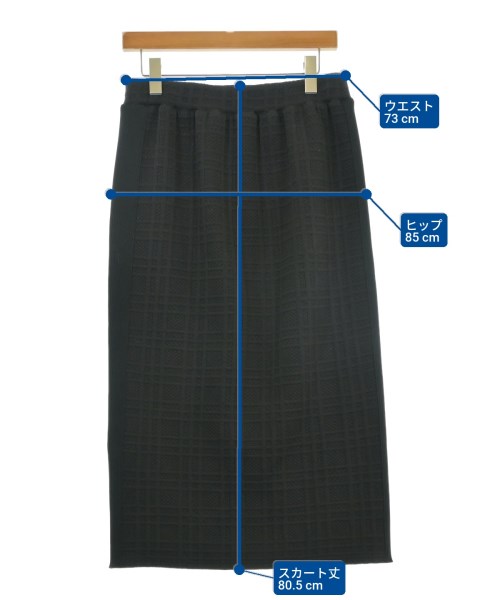 ADORE（アドーア）ロング・マキシ丈スカート 黒 サイズ:38(M位) レディース/2200651692014